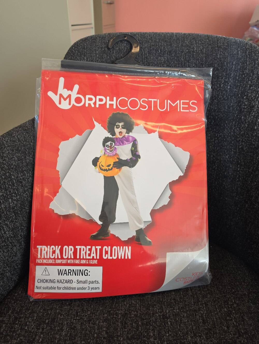 NIP MorphCostumes Child Size Medium Trick Or Treat Clown Halloween Morph Costume